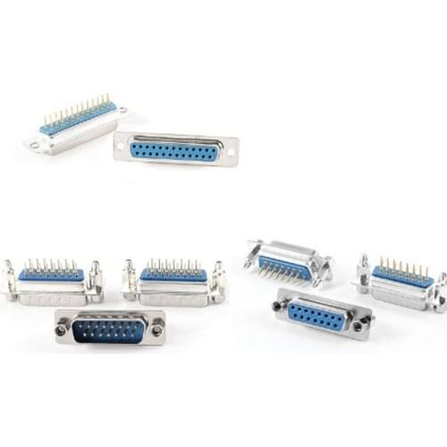 DB15 15 Pin Female to Male Solder Type Adapter Connectors