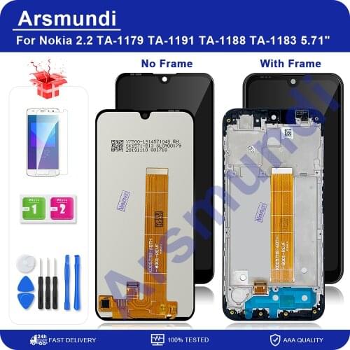 For Nokia 2.2 N2.2 5.71" LCD Display Touch Screen Digitizer Assembly Replacement LCDs + Gift