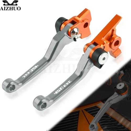 FOR 450EXC 2014-2018 2017 Motorcycle 450 EXC 2004-2006 2005 450-EXC 2007-2013 Pivot Brake Clutch Lever DirtBike CNC Aluminum