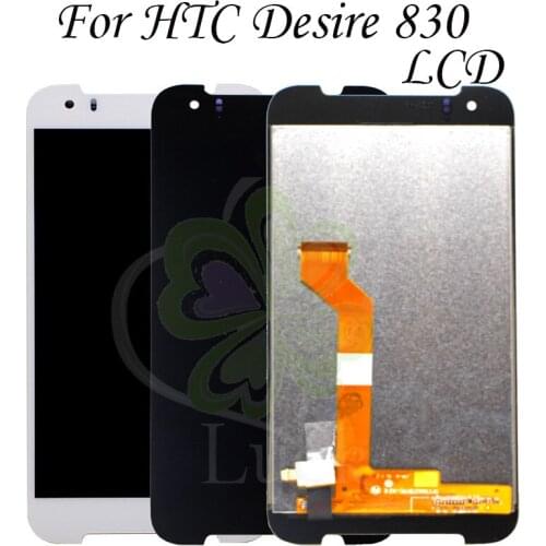 For HTC Desire 830 LCD Display Touch Screen Digitizer Assembly Phone Replacement Parts 5.5" Black wihte For HTC 830 LCD