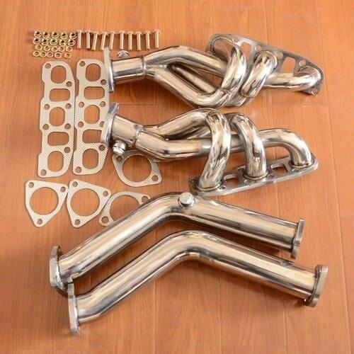 STAINLESS HEADER MANIFOLD+DOWNPIPE EXHAUST for nissan 03-06 350Z Z33/G35 V35 VQ35DE