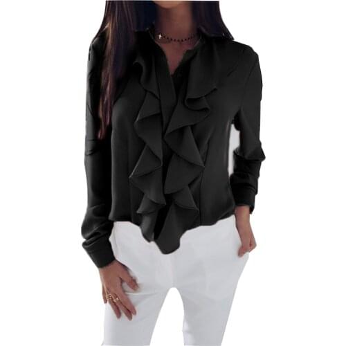 KUDVOGUE Womens White Shirts