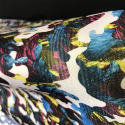 Camouflage Printed Hight quanlity 2MM thickness Elastic White SRB Neoprene Waterproof Diving Masks fabrics Wholesale