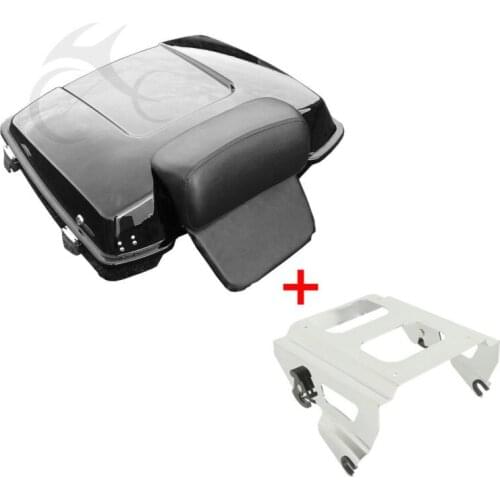 Motorcycle Razor Pack Trunk Mounting Rack For Harley Tour Pak Touring Road King Street Electra Glide FLHX FLTR FLHT 2009-2013