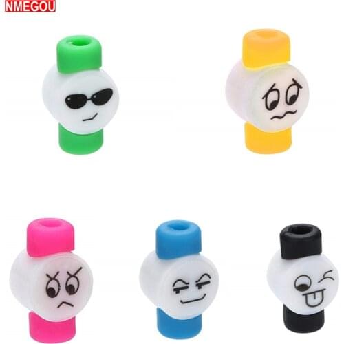 Cartoon Cable Protector Saver Data Usb Charger Earphone Wire Cord Organizer for Macbook IPhone 7 8 6 Cute Cable Bite Line Winder