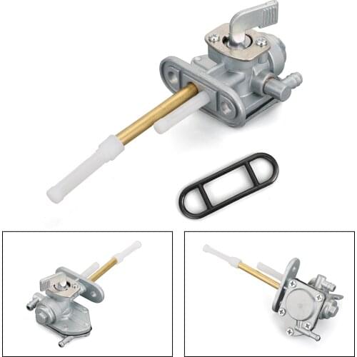 Areyourshop For Suzuki LT80 LTZ400 Z400 LTZ250 LTF300 Gas Fuel Petcock Valve Switch Aluminum Alloy ATV Parts