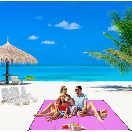Kalosse Beach Blanket 210D Waterproof Outdoor Camping Mat Hiking Sleeping Mattres 2.1*2M 3-5 Person