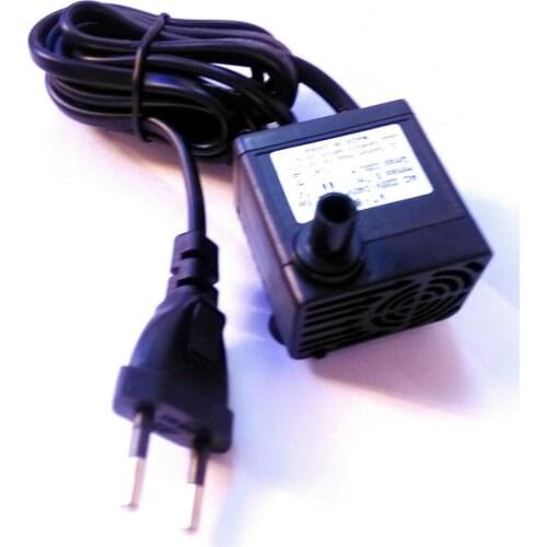 Lift 0.7 meters AT-808 European standard round plug line 220V-240V voltage 5W Mini submersible pump air conditioning fan