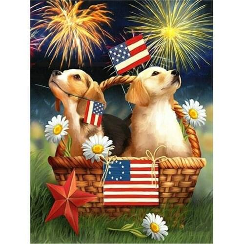 Full Square/Round Diamond Embroidery landscape picture 5D DIY Diamond Painting American Christmas Cat Diamond Mosaic almaznaya