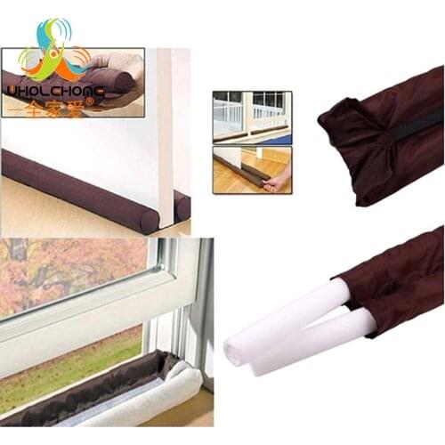 Dust Covers Door Guard Double Draft Protector Under Door Draught Dust Resisted Sash Strip Cleaning Cloths For Home Door Decor