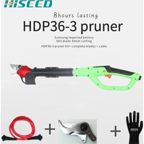 CE power pruner handle pruner can work as hand pruner as well HDP36-3