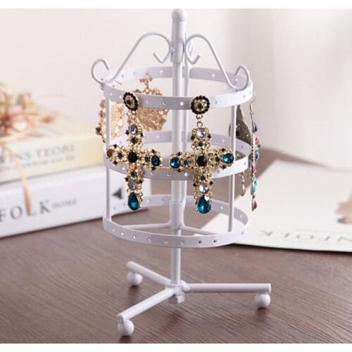 Earrings Ear Studs Necklace Chain Jewelry Display Stand Holder Stand Organizer Rack Earring display Necklace display