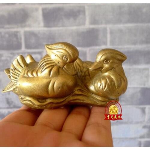 A special offer wedding gift ornaments Yuanyang copper copper Yuanyang help marriage marital harmony