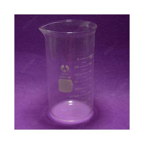 2000mL Glass Beaker,High Form Beaker,Quality Item,Lab Glassware