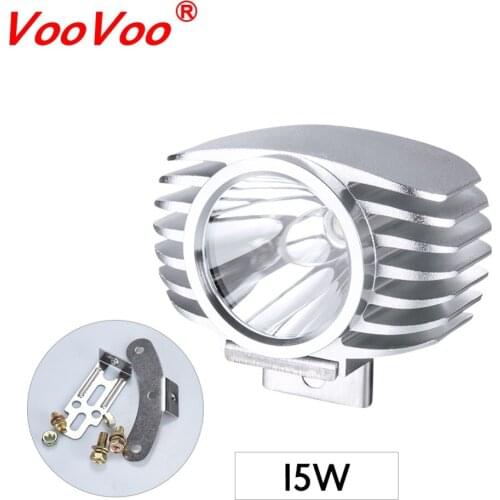 VooVoo LED Farol Moto 15W 2000LM Motorcycle Headlight Bulbs Waterproof Phare Moto Light Motorbike DRL Headlamp 8-85V Universal