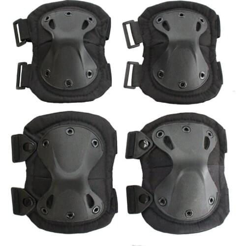Tactical Knee Pads Military Airsoft Combat Elbow Pads Gear Hunting Paintball Skate Scooter Protective Work Safety Knee Pads