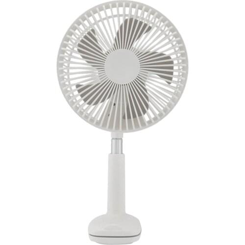 Stand Fan,Clip Fan Folding Portable Telescopic Floor/USB Desk Fan Battery,3 Speeds,for Office Home Outdoor Camping