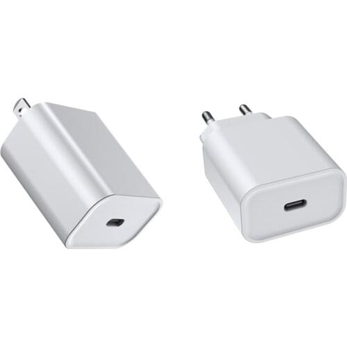 18W PD Fast Charger QC3.0 USB Type C for iPhone 12 X XS 8 Xiaomi Phone PD Charger Quick Charger Adapter
