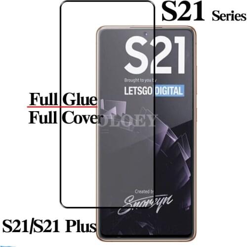 Protective Accessories Screen Protector for Samsung Galaxy S 21 S21 5G Smartphones Tempered Glass galaxy s21 plus s21plus Film