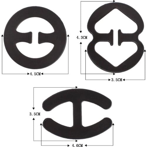 Strap cross belt clips straps bra slip buckles underwear strap buckles convenient button fixed intimate accessories