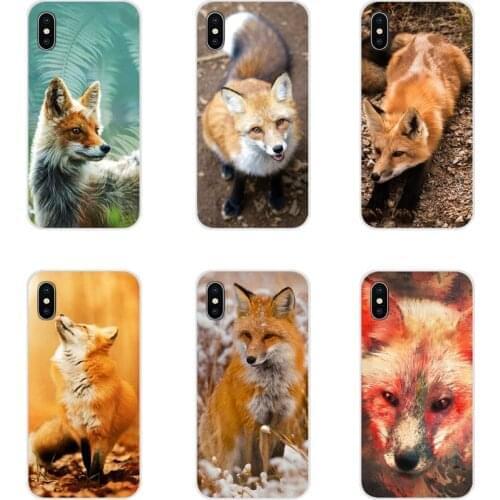 Mobile Phone Covers For Samsung A10 A30 A40 A50 A60 A70 M30 Galaxy Note 2 3 4 5 8 9 10 PLUS Anime fox funny foxs lovely Cute Fox