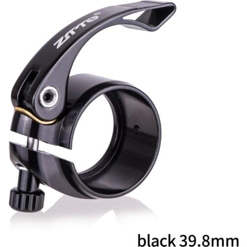 ZTTO MTB Folding Bike SeatPost Lock Clamp Quick Release Ultralight Bicycle Seat Post Mount 31.8mm 28.6 34.9 39.8 40.8 Bike Parts