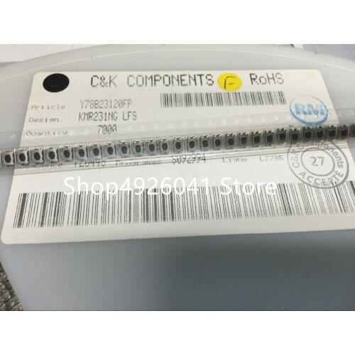 10PCS patch touch switch touch of a button the original KMR231NG KMR231NGLFS 4.6 * 2.8 * 1.9