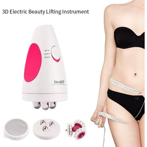 3D Rollers Slim Massager Full Body Loss Weight Machine Anti-Cellulite Relieve Tension Hand-held Slimming Machine Fat Burner