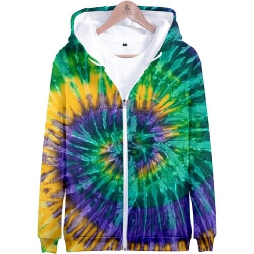 3D Tie Dye Flashbacks Hoodie Men Women Colorful Psychedelic Hoodies Sweatshirt Harajuku Streetwear Coat and Jacket Brand Clothes