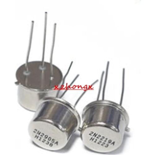 5pcs 2N2905 +5pcs 2N2219 TO39