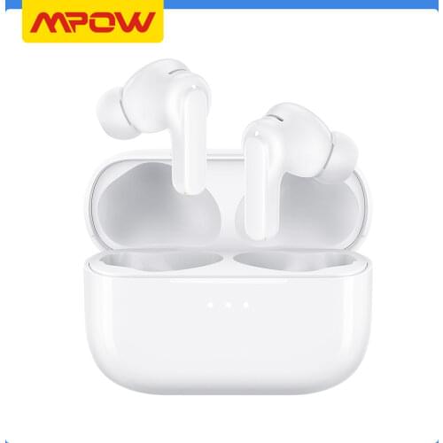 Mpow Mpods Ture Wireless Earbuds Bluetooth 5.0 TWS Earphones with 4 Mic Noise Cancelling 35Hrs Playback for Phone Tablet Laptop