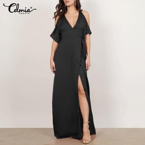 Celmia Summer Wrap Dresses China