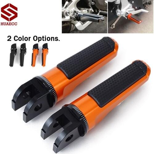 CNC Front Rider Foot Pegs Pedals Footrests for Aprilia Shiver 750 900 for KTM 125 200 390 Duke Duke125 Duke200 Duke390