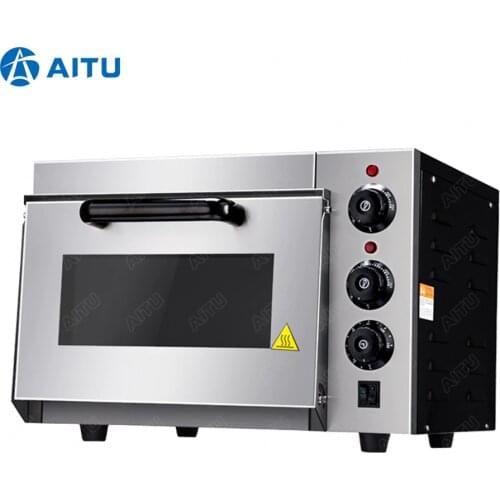 EP1AT Commercial High Power Electric Bakery Pizza Stone Oven With Single Layer Deck S.Steel Baking Cake Bread Oven 220V 110V
