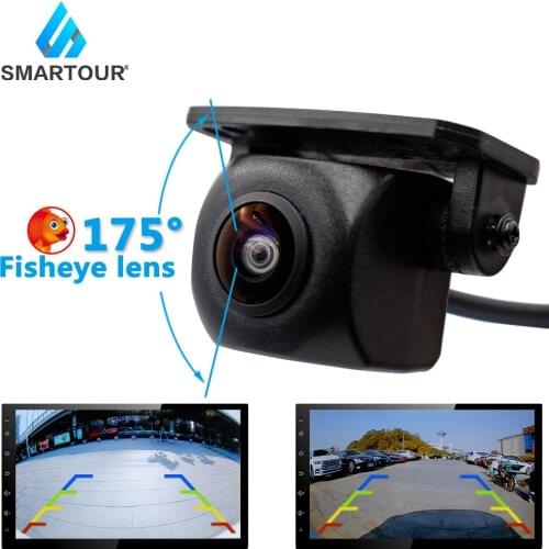 Smartour 1296*1080P Waterproof HD 175 Degree Fisheye Lens Starlight Night Vision Car Reverse Rear View Camera Parking Camera