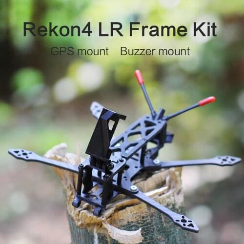 HGLRC Rekon 4 Frame Kit 4 Inch Long Range Frame Kit Parts Naked GoPro / SMO 4K Mount for FPV Racing Freestyle Drone
