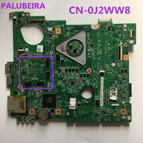 PALUBEIRA J2WW8 0J2WW8 CN-0J2WW8 Laptop Motherboard for dell N5110 DDR3 8 Video Memory mainboard 100% WORKING