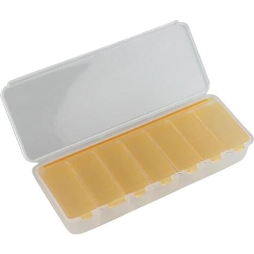 Portable 7 Compartments Travel Pill Box Medicine Drug Storage Container Case Tablet Holder Pill Case Splitters Dispenser
