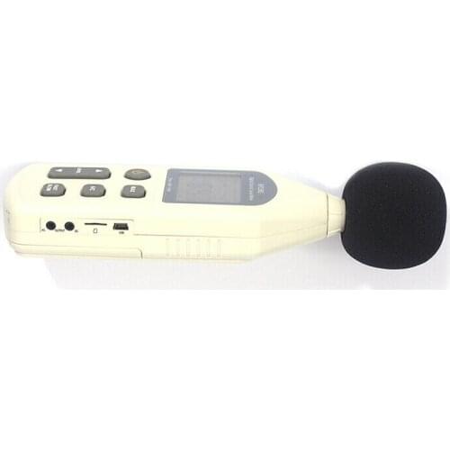 Handheld LCD Digital Sound Level Noise Meter 30-130dB Decibel Monitoring Tester