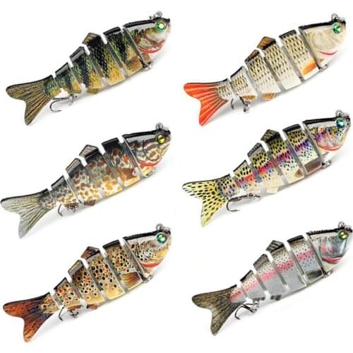 Winter Fishing lures Multi Jointed Wobblers Crankbait Fishing goods for fishing things accessories Swimbait Artificial Hard Bait