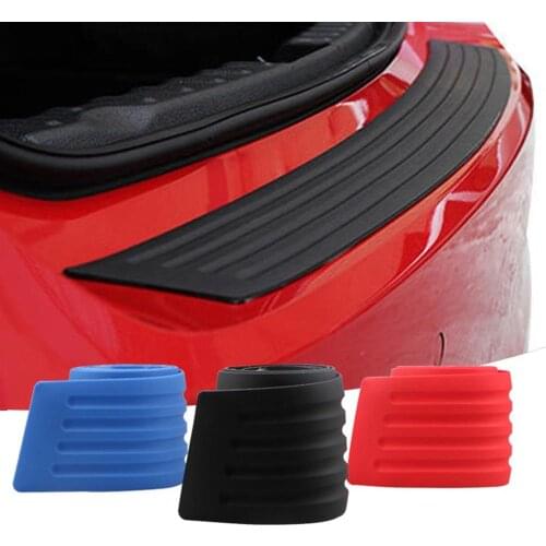 Rubber Car Bumper Car Guard Scratch Protection Strip Rear Guard Bumper Protector Car Sticker Protector