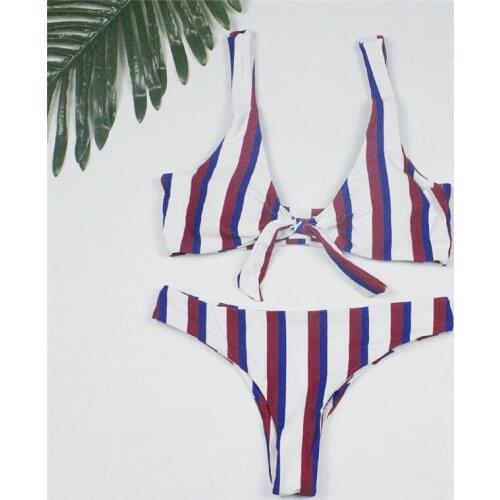 Sexy Bikinis 2019 Swimwear Women Swimsuit Bandage Halter Beach Wear Female