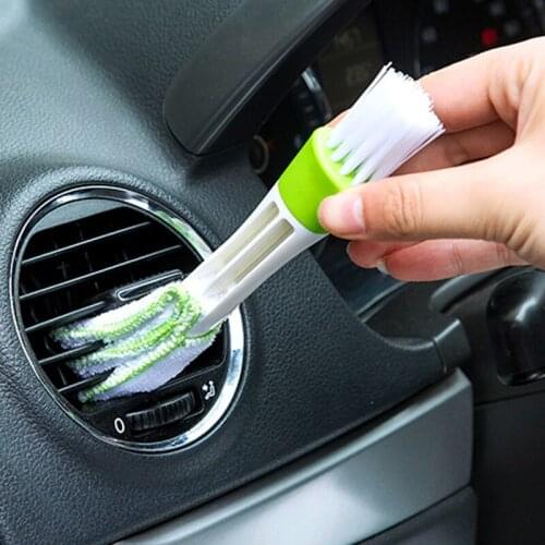 Alijunda Car dashboard outlet sewing house dust cleaning brush for Subaru Forester Outback Legacy Impreza XV BRZ