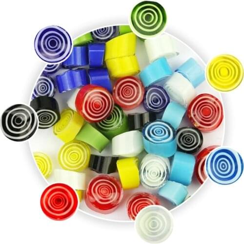 DIY Craft Decorations 28g 90 COE Millefiori Fusible Glass Beads Mosaic For Jewelry Making Necklace Bracelet