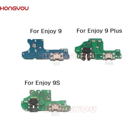 USB Charge Dock Board Charging Socket Jack Port Plug Connector Flex Cable For Huawei Enjoy 9 Plus 9S