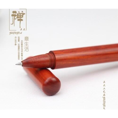 Zhengda high-grade wood pen rosewood pen ingenuity pen gift for fun