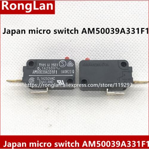 [ZOB] Japan micro switch AM50039A331F1 two feet normally open light strength limit stroke switch--100pcs/lot