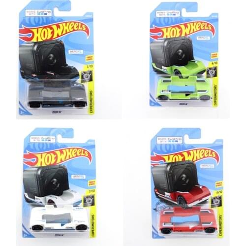 2019-103 Original Hot Wheels Mini Alloy Coupe ZOOM IN 1/64 Metal Diecast Model Car Kids Toys Gift
