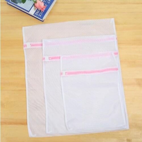 Clothes Washing Machine Laundry Bra Aid Lingerie Mesh Net Wash Bag Pouch Basket LX2140