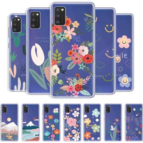 For Samsung Galaxy A41 Case Clear Phone Case For Samsung A41 Transparent Soft TPU Back Cover For Samsung A41 a41 Protective Capa